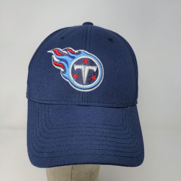 Reebok NFL Men's Strapback Tennessee Titans Hat Blue OSFA Embroidered Logo - Picture 3 of 14